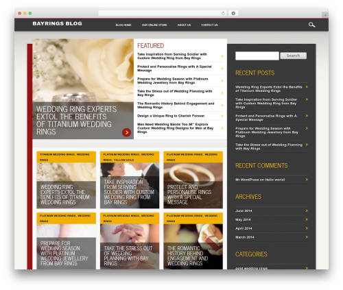Noteworthy WordPress blog theme - wp.bayrings.co.uk Noteworthy WordPress blog theme - wp.bayrings.co.uk