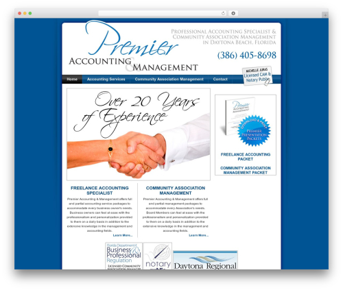 premieram Theme WordPress theme - premieracctmgt.com
