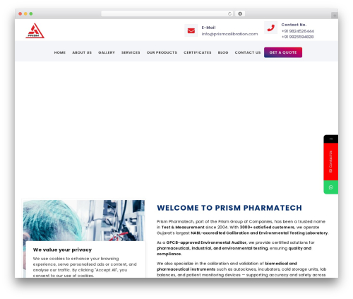 Prism WordPress theme - prismpharmatech.com Prism WordPress theme - prismpharmatech.com