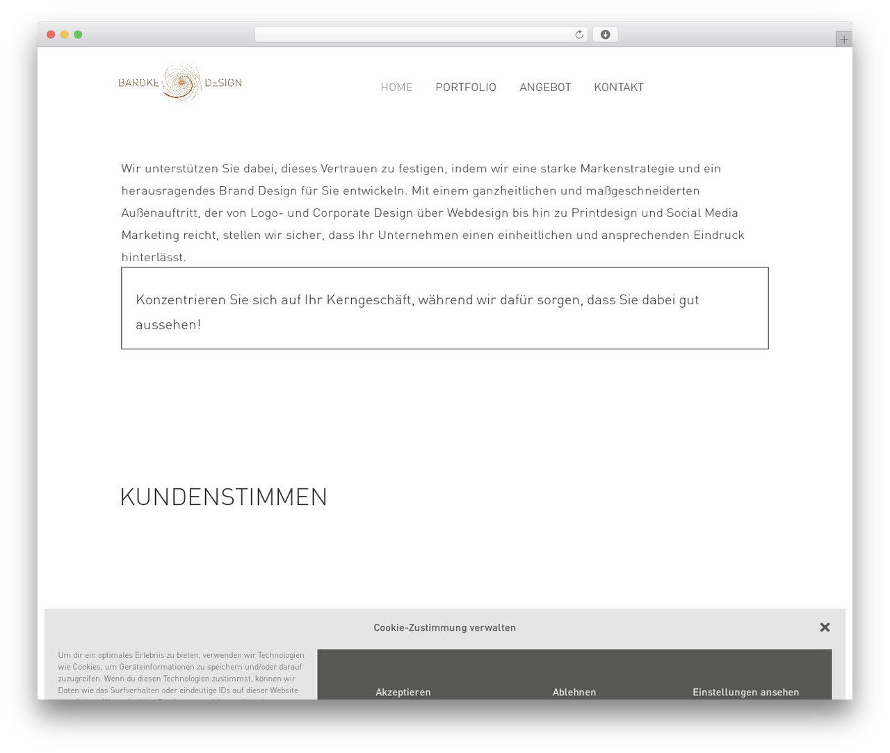 Pro theme WordPress - barokedesign.de Pro theme WordPress - barokedesign.de
