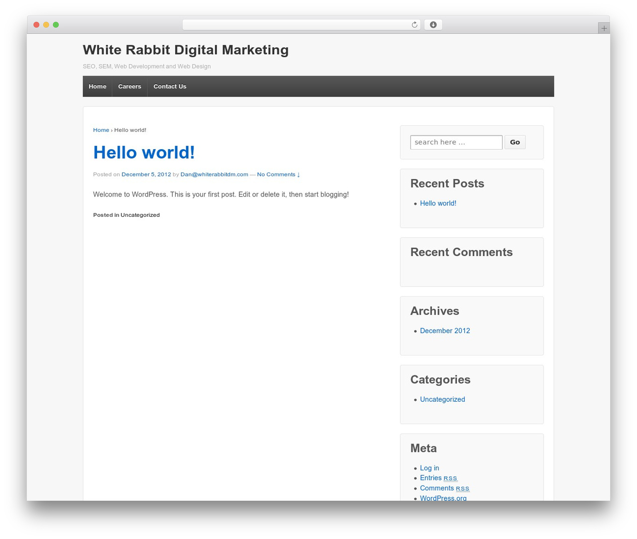 Responsive WordPress theme - whiterabbitdigitalmarketing.com Responsive WordPress theme - whiterabbitdigitalmarketing.com