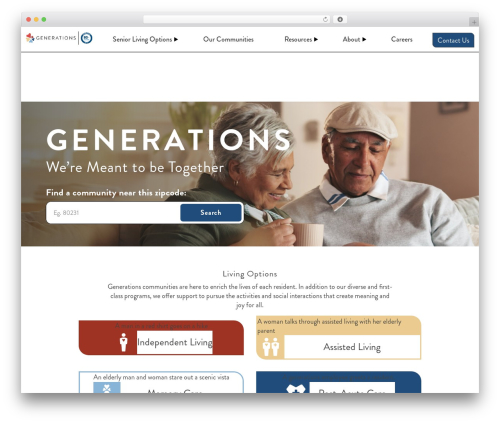 Rwest Base Theme WordPress theme - generationsllc.com