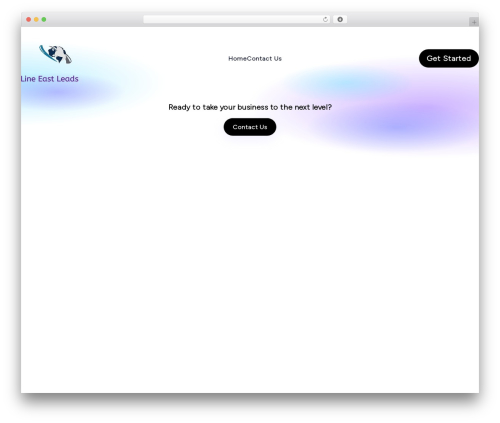 Saasify free WP theme - lineeastleadsllc.com