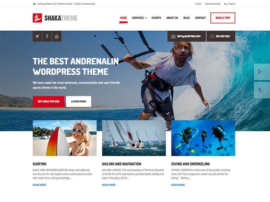 Shaka PT WordPress theme
