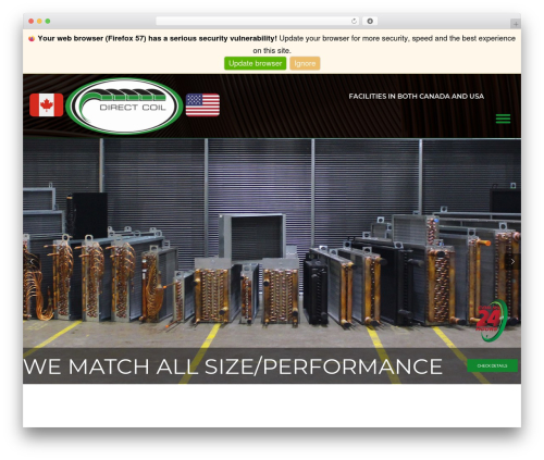 StanRef WordPress theme design - directcoil.com