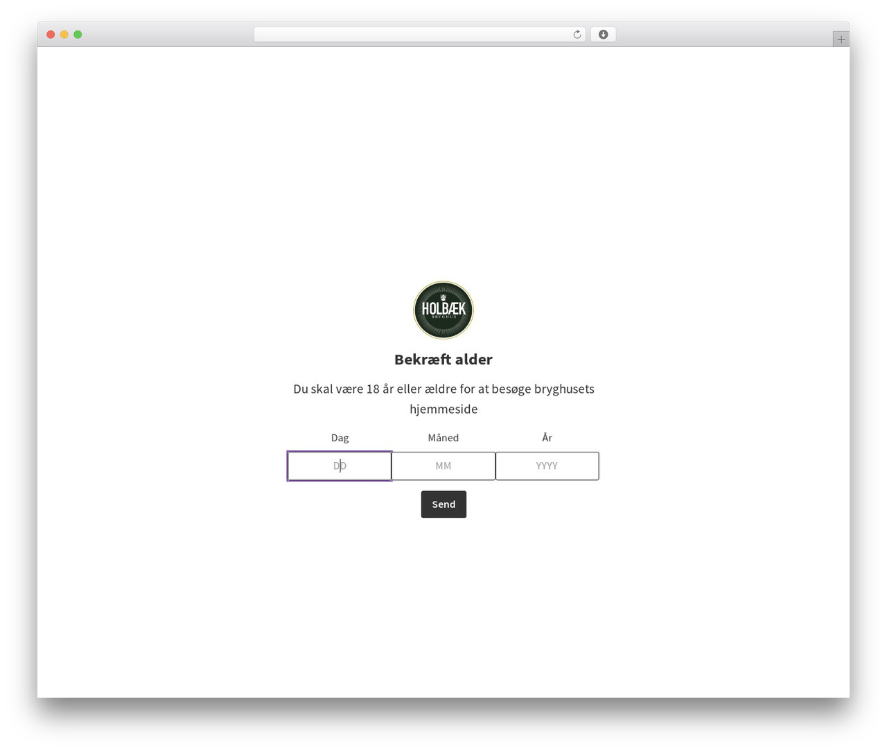 Storefront free WordPress theme - holbaekbryghus.dk
