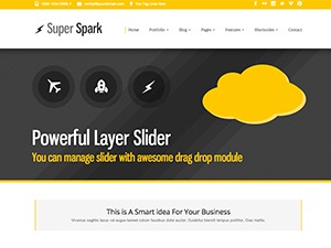 Superspark WordPress theme by Goodlayers