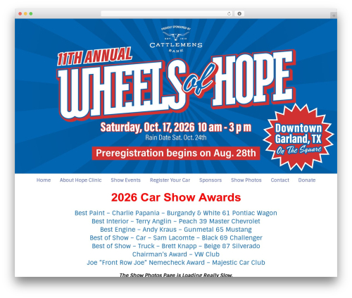 Theme WordPress ESPRESSO - wheelsofhopegarland.com