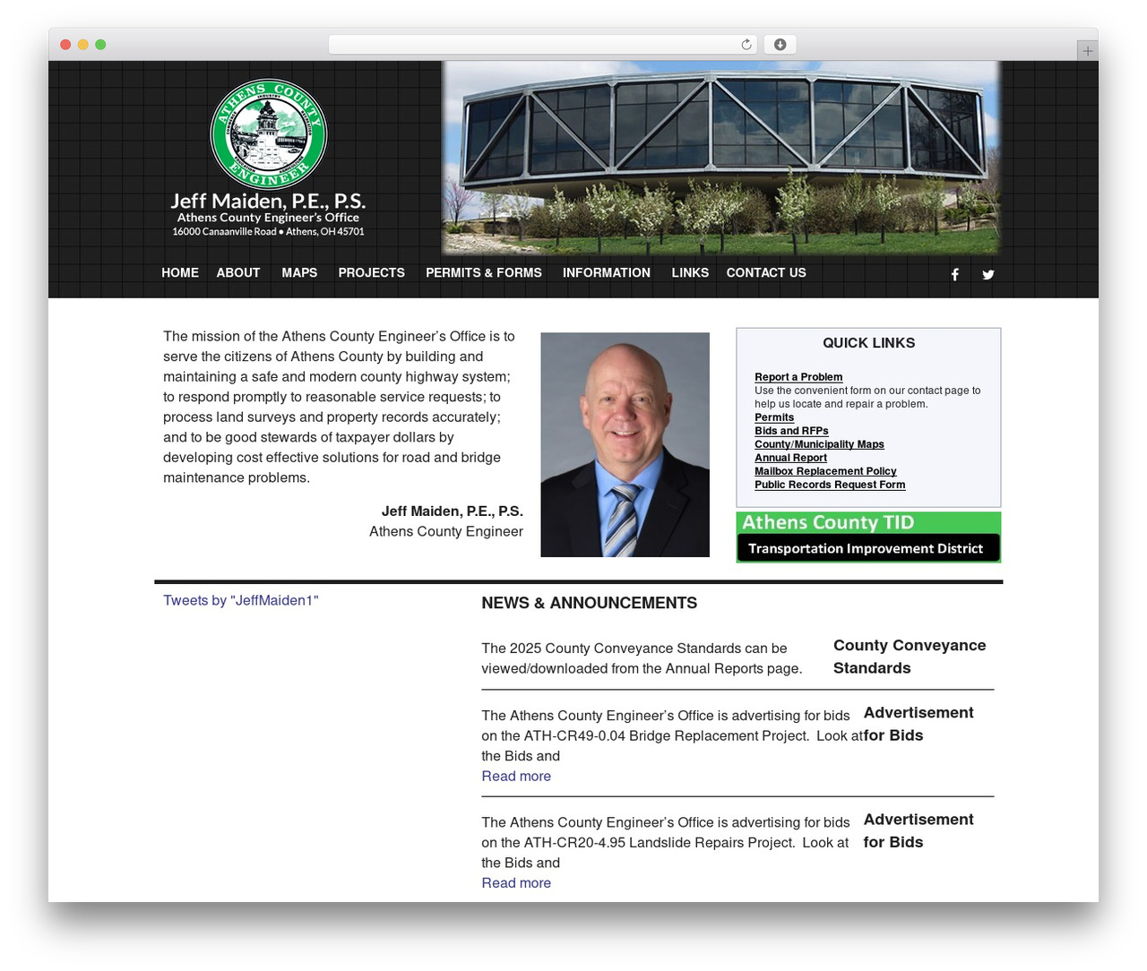 Theme WordPress Helium - athenscountyengineer.org
