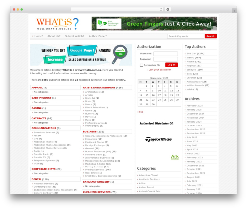 Sexybookmarks WordPress plugin - whatis.com.sg