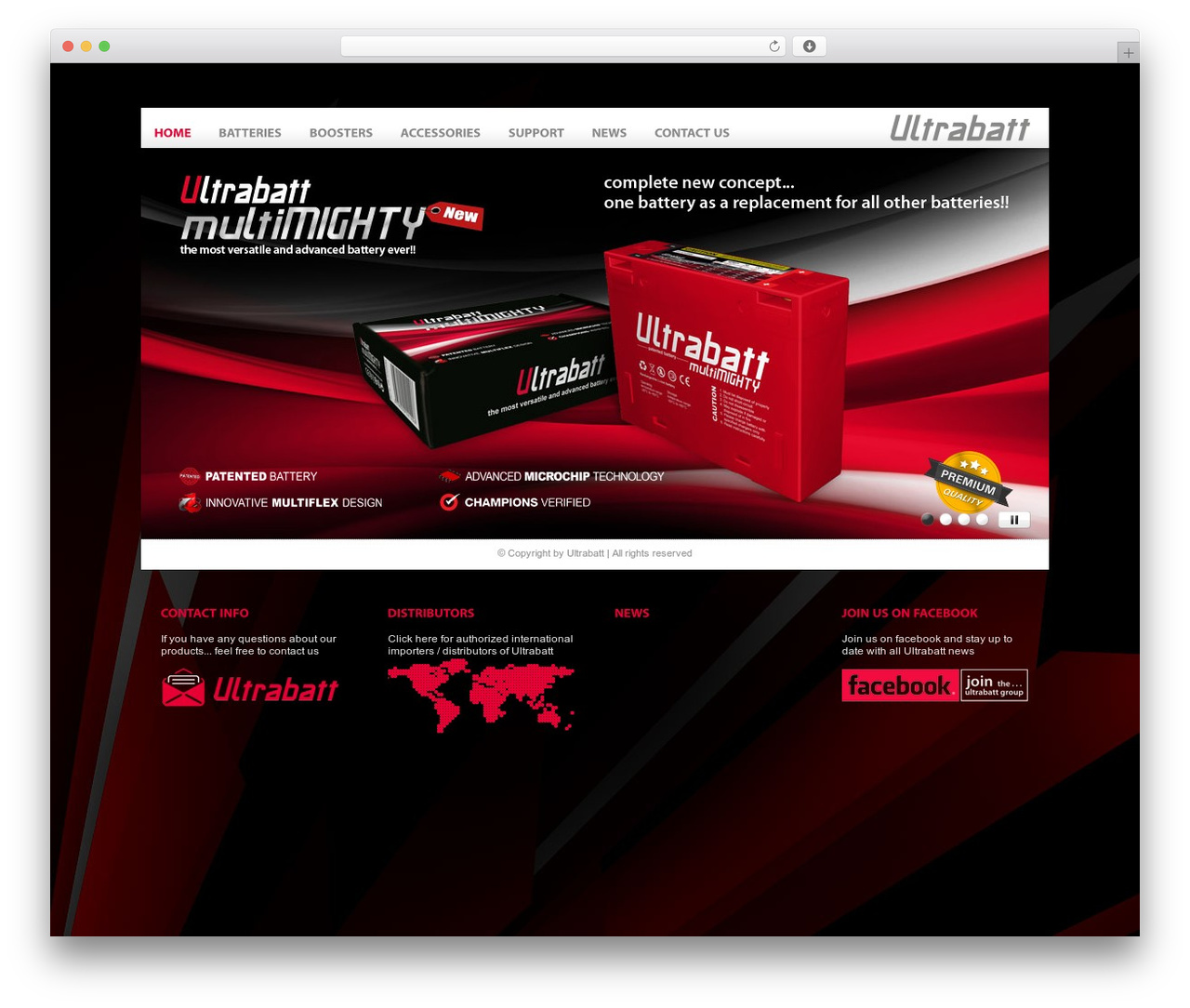Theme WordPress Compound - ultrabatt.com