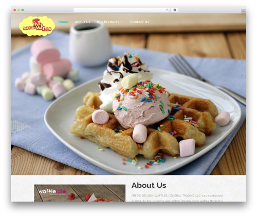 Theme WordPress Conall - fredsbelgianwaffles.com