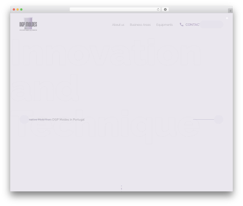 Theme WordPress DGP - dgpmoldes.com