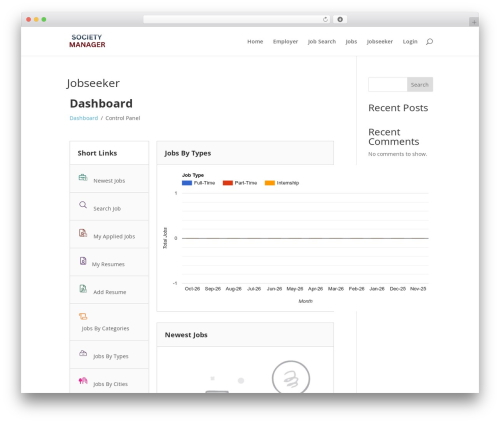WP Job Portal – A Complete Job Board (wp-job-portal) free WordPress plugin - societymanagers.org