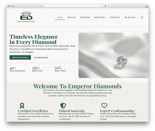 Theme WordPress Hello Elementor - emperordiamondsinc.com