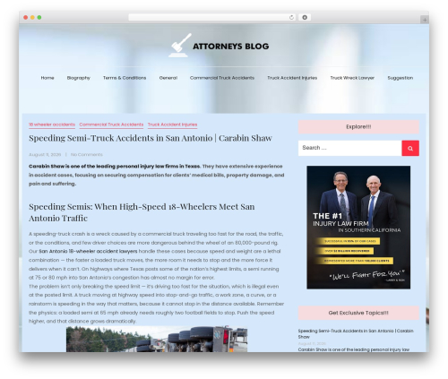 Theme WordPress Valkano - texas18wheelertruckinjuryaccidents.com Theme WordPress Valkano - texas18wheelertruckinjuryaccidents.com