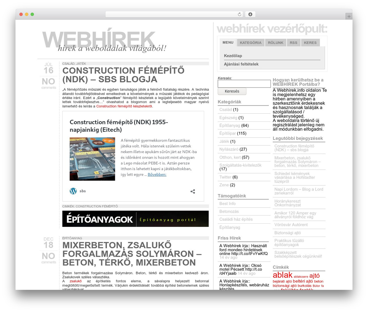 Typograph WordPress theme - webhirek.info Typograph WordPress theme - webhirek.info