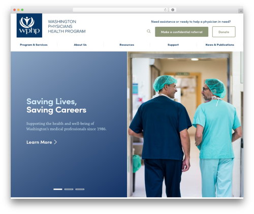 Untitled WordPress theme - wphp.org