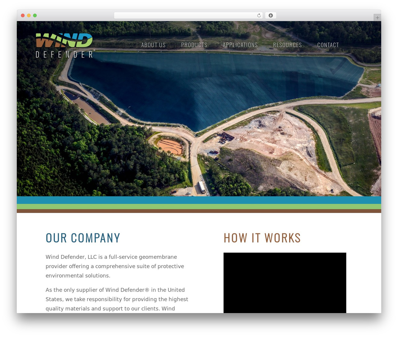 Wind Defender WordPress theme - wind-defender.com