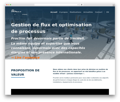 WNG Base Theme WordPress theme - procsim.ch