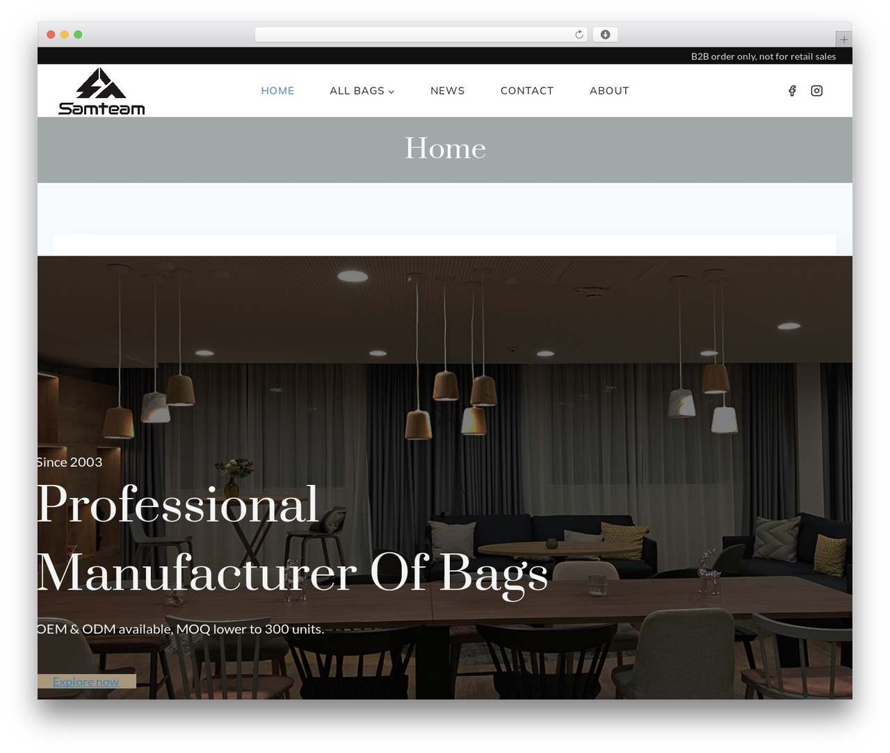 WordPress theme Kadence - samteam.com