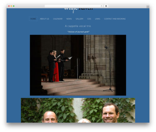 WordPress theme Organic - whiteraven.info