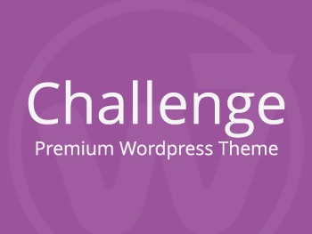 WordPress theme Challenge Multi-Purpose Wordpress Theme by WhoaThemes