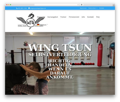WordPress theme Divi - frauenselbstverteidigung-stuttgart.de