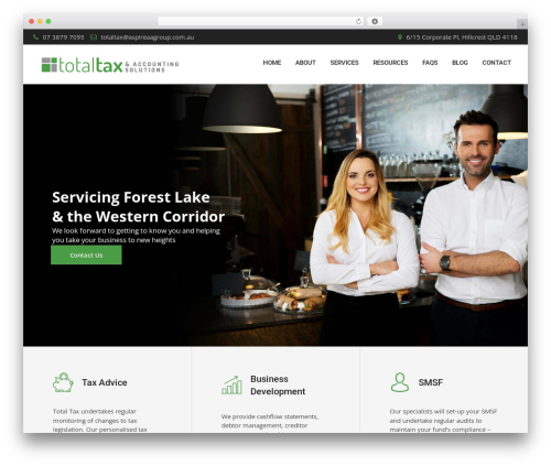 Financepro core WordPress plugin - totaltax.com.au