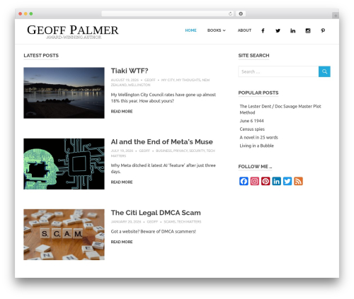 Ng scroll box WordPress plugin - geoffpalmer.co.nz