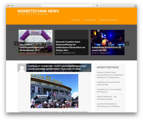 Mingle forum WordPress plugin - werbetechnik-news.de