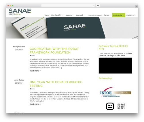 WordPress theme WpF Authority - sanae.sk