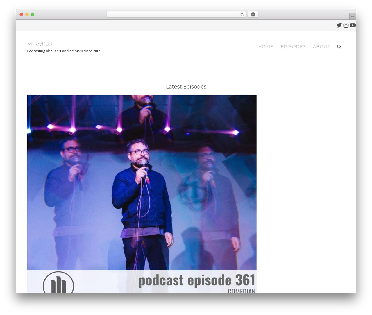 WordPress website theme Genesis - mikeypod.com