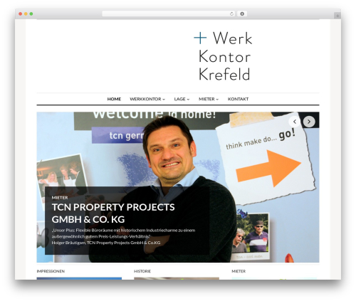 WordPress website theme OriginMag - werkkontorkrefeld.de