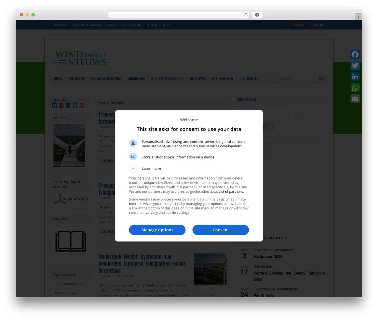 WP-Clear WP theme - windenergie-nieuws.nl