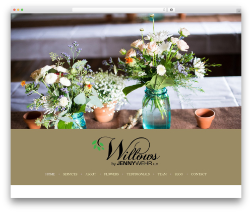 WP theme Flowvin - willowsbywehr.com