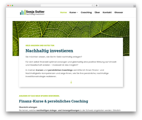 Divi testimonial slider WordPress plugin - sonjasutter.ch