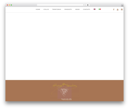 Arc theme WordPress - roncoblanchis.it