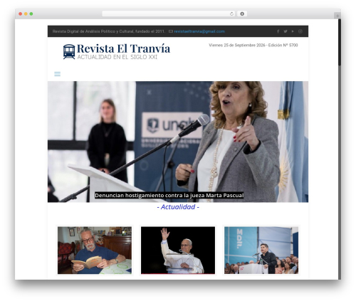Tiempo.com (tiempocom) free WordPress plugin - revistaeltranvia.com.ar Tiempo.com (tiempocom) free WordPress plugin - revistaeltranvia.com.ar