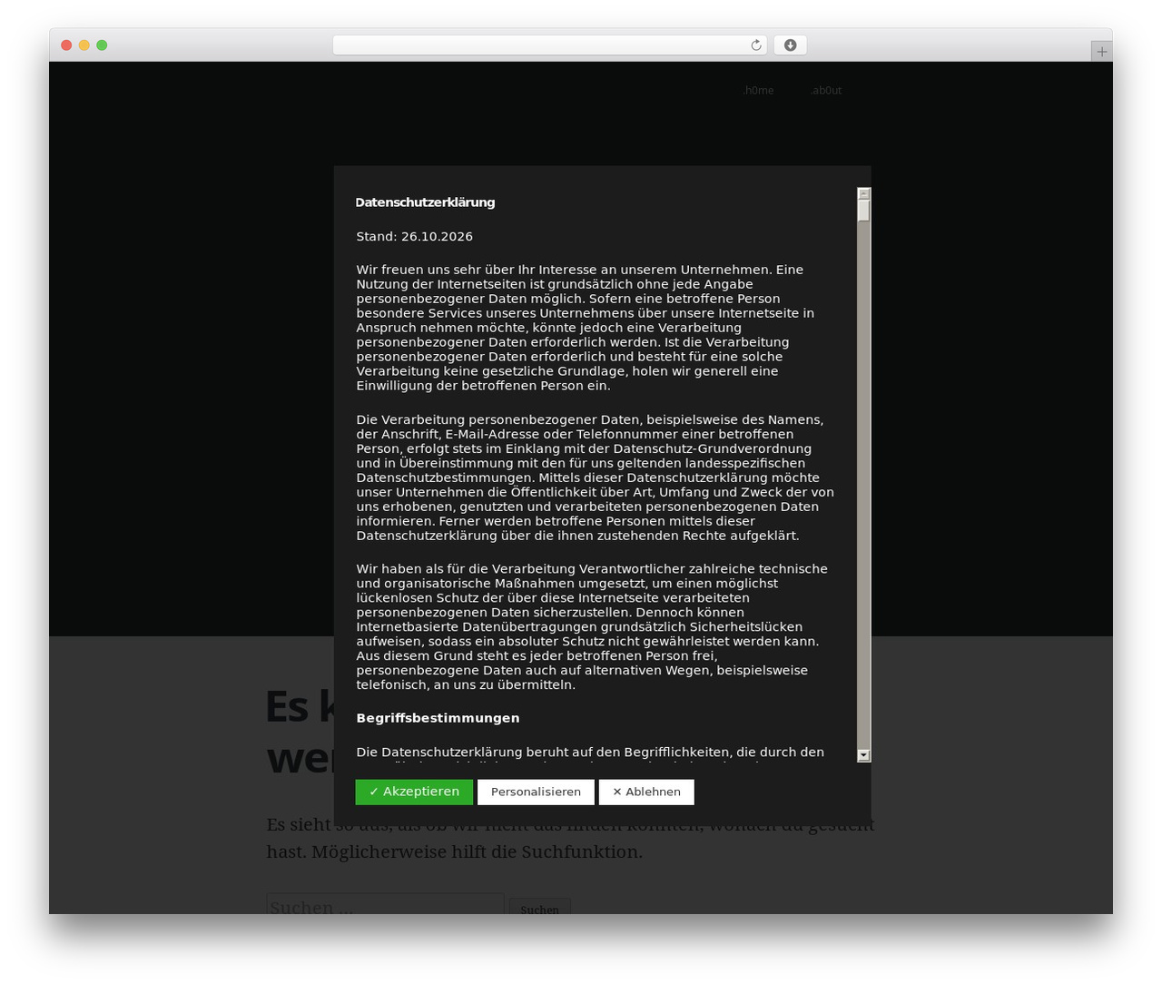Casper theme WordPress - wirreswirken.de Casper theme WordPress - wirreswirken.de
