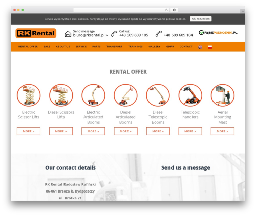 FooTable (footable) free WordPress plugin - rkrental.pl FooTable (footable) free WordPress plugin - rkrental.pl
