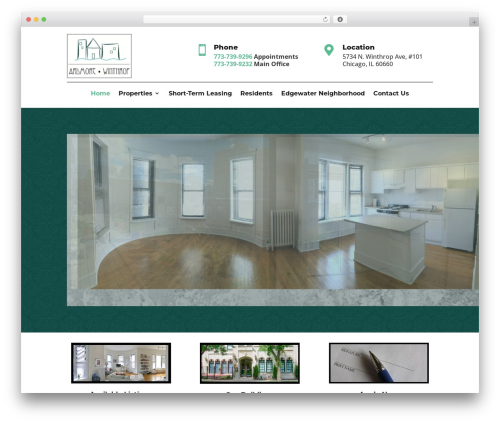 Divi theme WordPress - awchicago.com