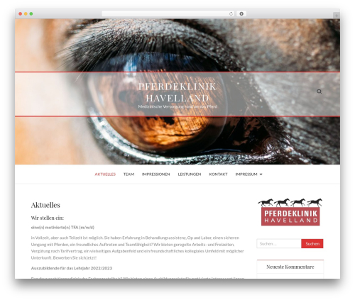 Euphoric WordPress theme - pferdeklinik-havelland.de Euphoric WordPress theme - pferdeklinik-havelland.de