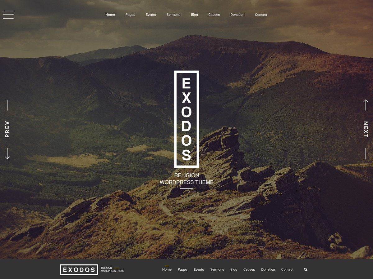 ExodosWP WordPress theme ExodosWP WordPress theme