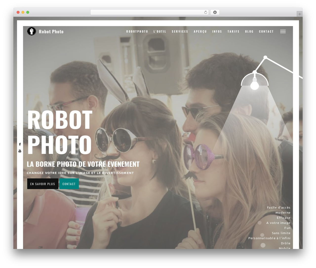 Layers WordPress theme - robotphoto.fr
