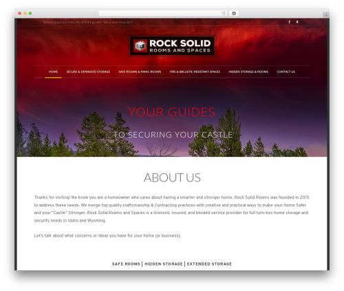 Novalumen WordPress theme - rocksolidrooms.com