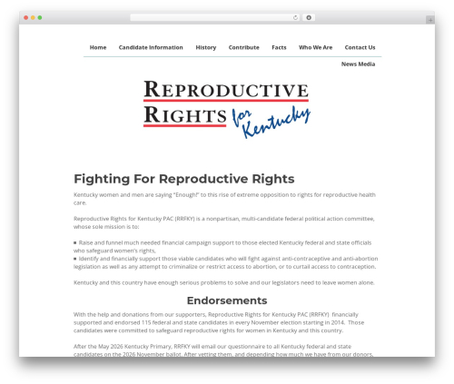 Sequential theme WordPress - rrfky.org