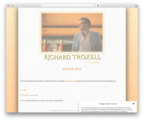 Switch WordPress theme - richardtroxell.tv