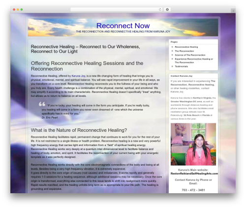 Theme WordPress Suffusion - reconnectnow.net