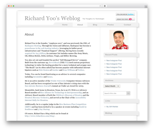 Theme WordPress voidy - richardyoo.com Theme WordPress voidy - richardyoo.com